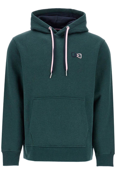 dark green loose fit zip hoodie H24MAISW0025 FEROST CHINE