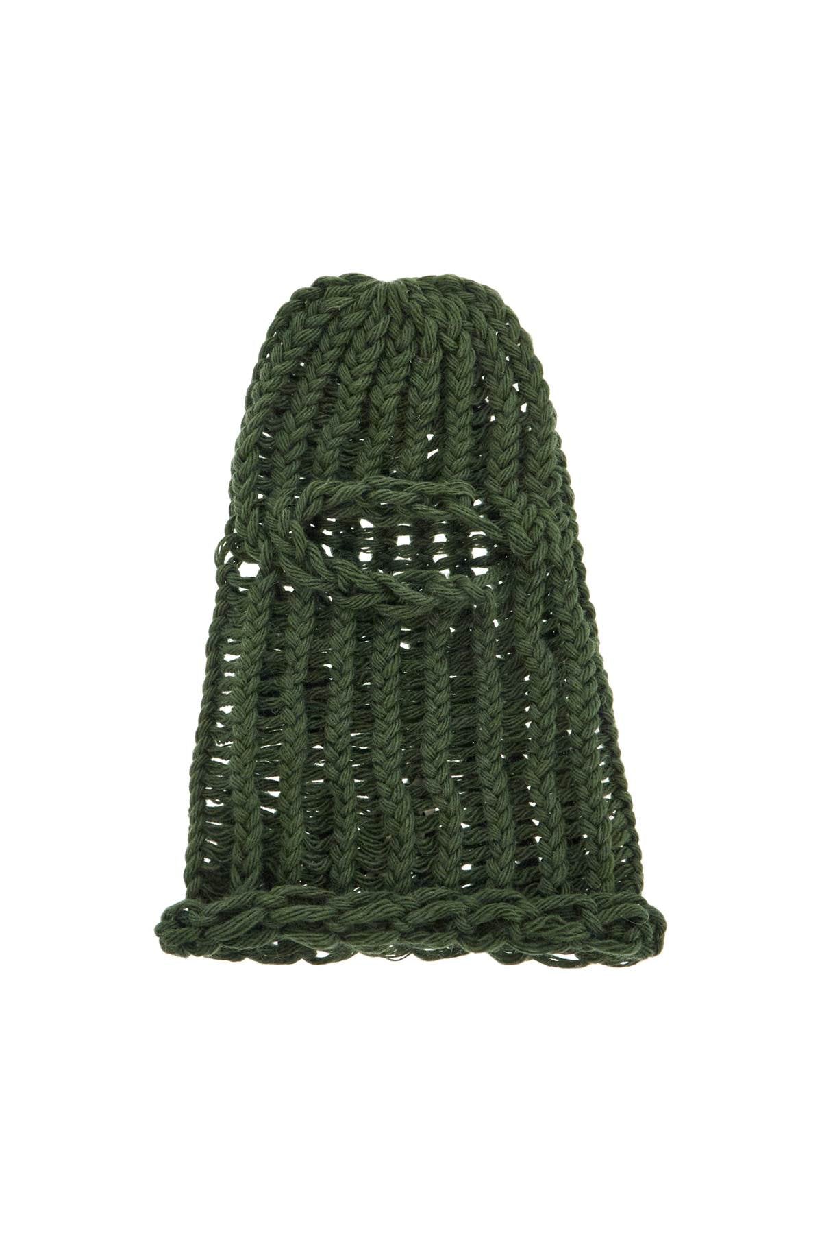 CRUSADE wool balaclava helmet H2L MILITARY GREEN | Italystation.com - Shop Now at italystation.com