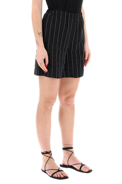 hada shorts HADA BLACK IVORY