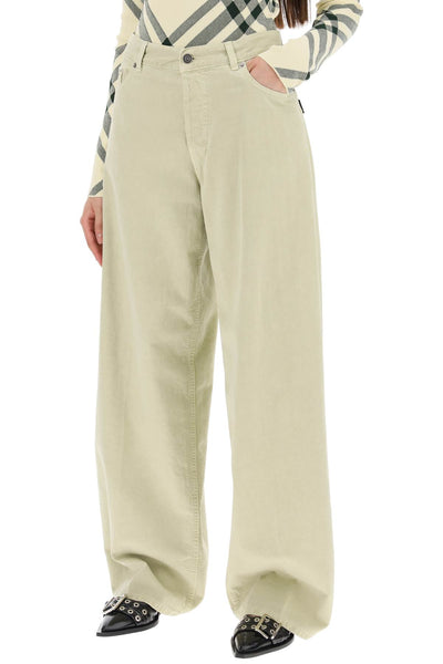 bethany drill pants in italian HEW03296GF146PT PALE OLIVE