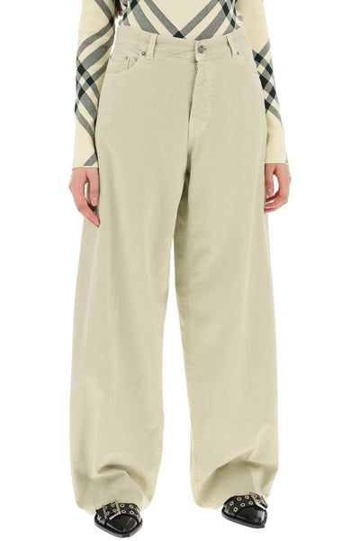 bethany drill pants in italian HEW03296GF146PT PALE OLIVE