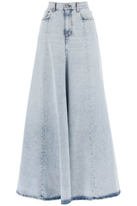serenity maxi circular skirt HEW08070DF124L0836 STROMBOLI BLUE