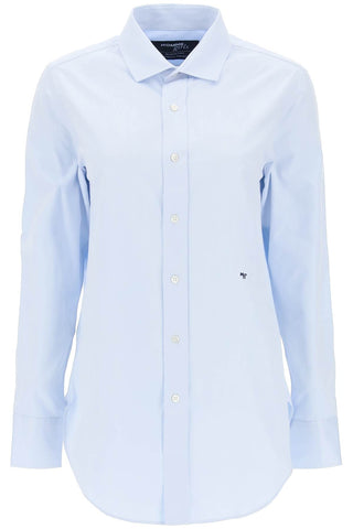 cotton twill shirt HGSH002 LIGHT BLUE