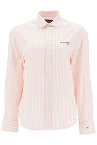 striped oxford shirt for men HGSH042 PINK