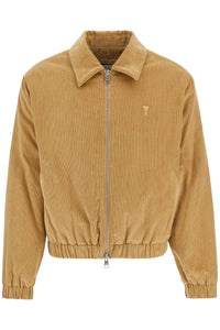 corduroy bomber jacket HJK037 CO0089 SABLE