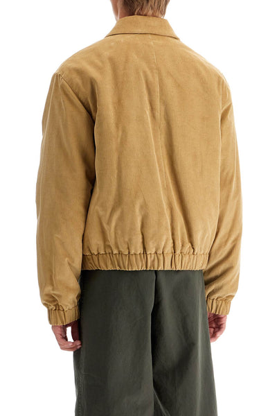 corduroy bomber jacket HJK037 CO0089 SABLE