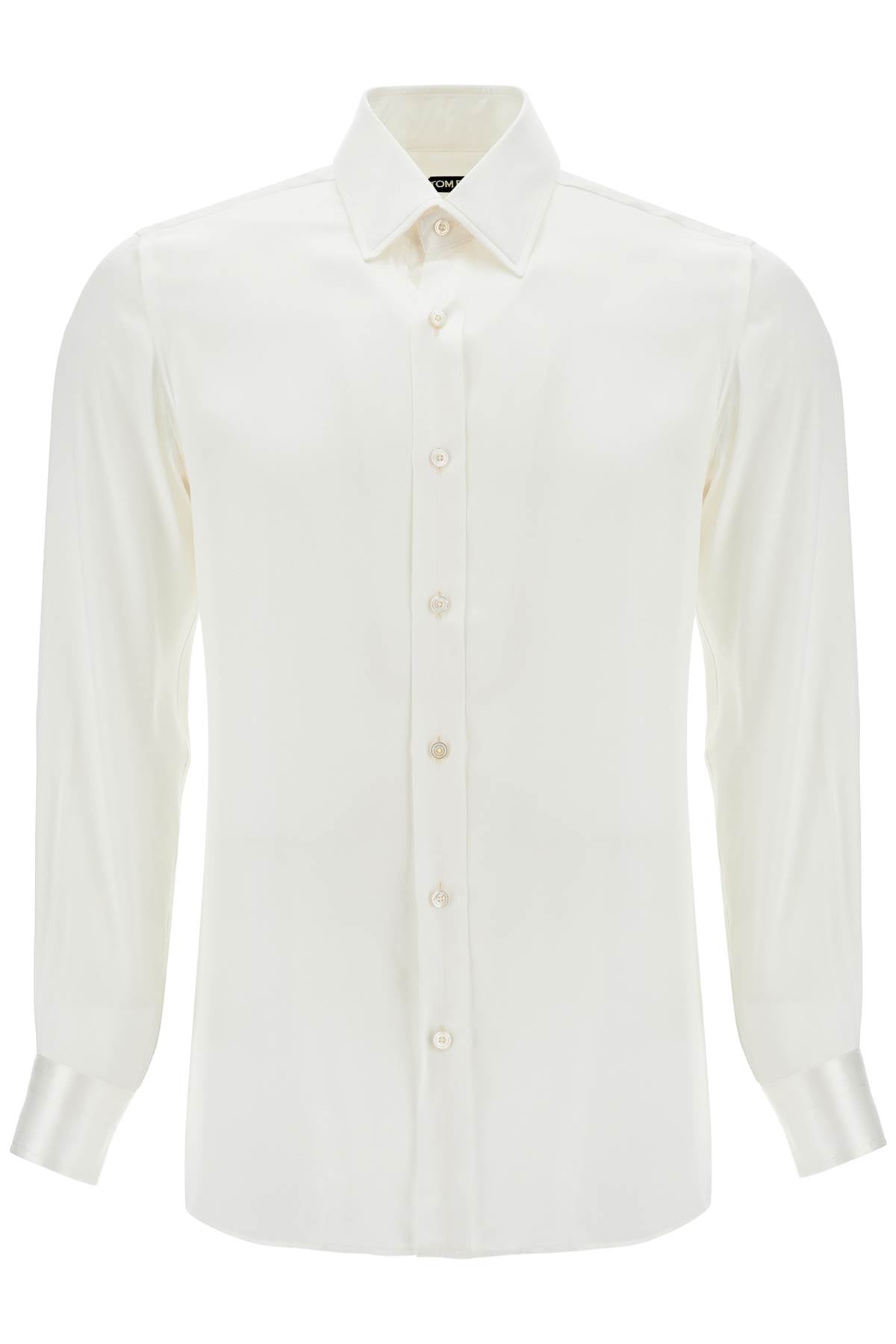 silk slim fit shirt HSBG01 SPS62 IVORY