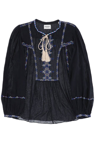 silekia blouse with HT0371FA B1J15E BLACK