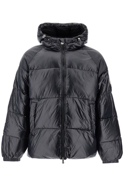 sten 3 shiny down jacket HUW014P BLACK