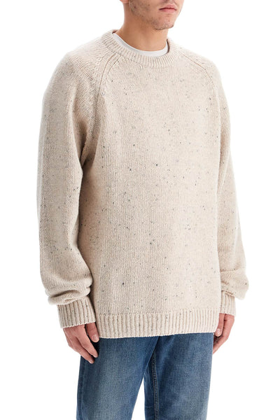 "anglistic lamb wool pullover I010977 SPECKLED MOONBEAM