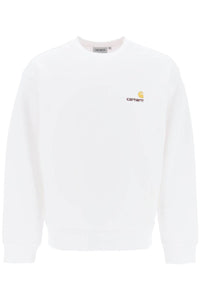 american script crewneck sweatshirt I025475 WHITE