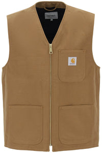 arbor cotton canvas vest I031521 HAMILTON BROWN