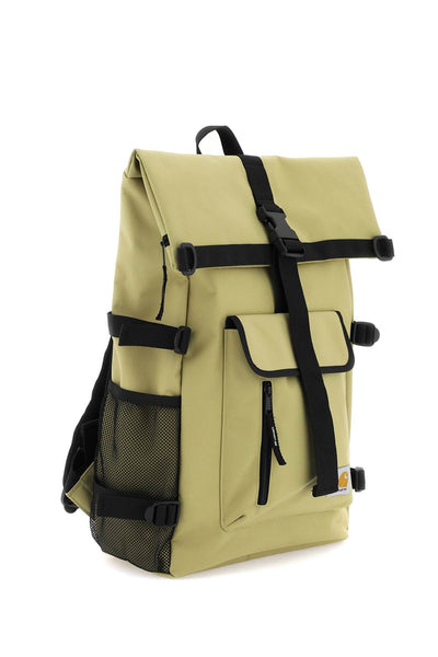 "phillis recycled technical canvas backpack I031575 AGATE