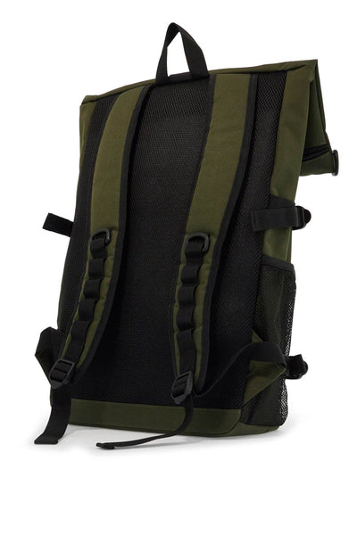 'phillis recycled technical canvas backpack I031575 OFFICE GREEN