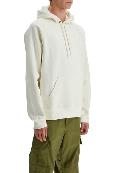 chase hooded raglan sweat I033661 WAX / GOLD