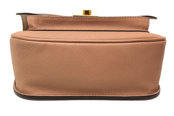 Louis Vuitton Rose des Sables Pink Grained Calf Leather Lockme Chain Bag