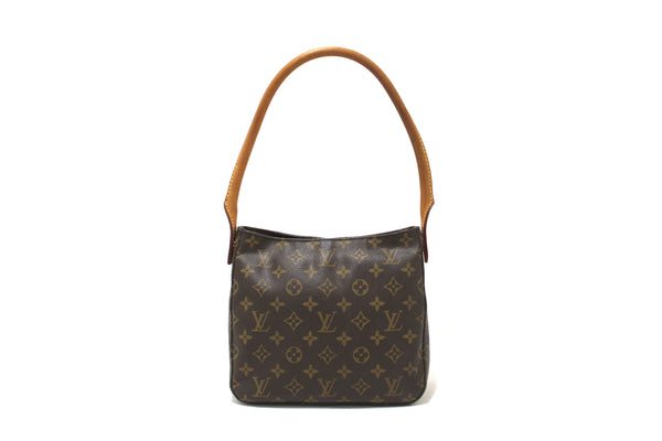 Louis Vuitton Classic Monogram Canvas Looping PM Shoulder Bag