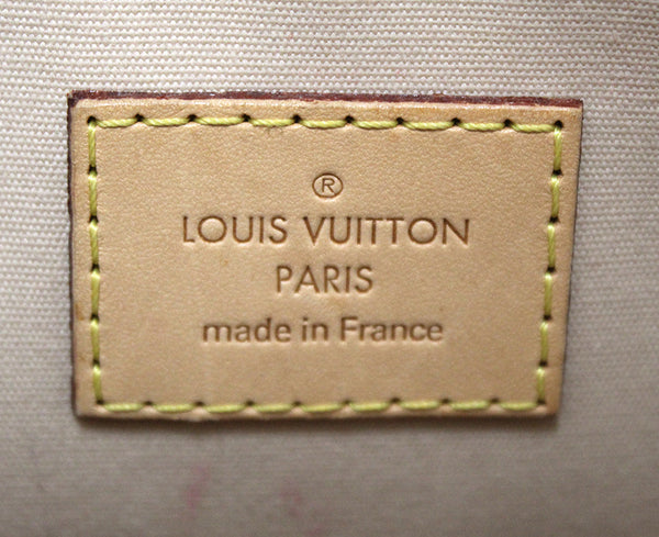 Louis Vuitton Beige Monogram Vernis Leather Montebello MM Tote Bag