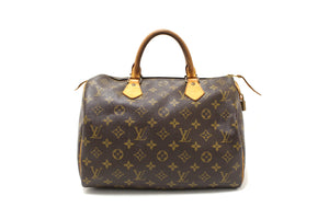 Louis Vuitton Classic Monogram Speedy 30 Handbag