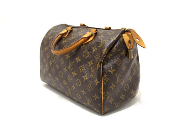 Louis Vuitton Classic Monogram Speedy 30 Handbag