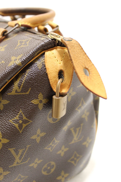 Louis Vuitton Classic Monogram Speedy 30 Handbag