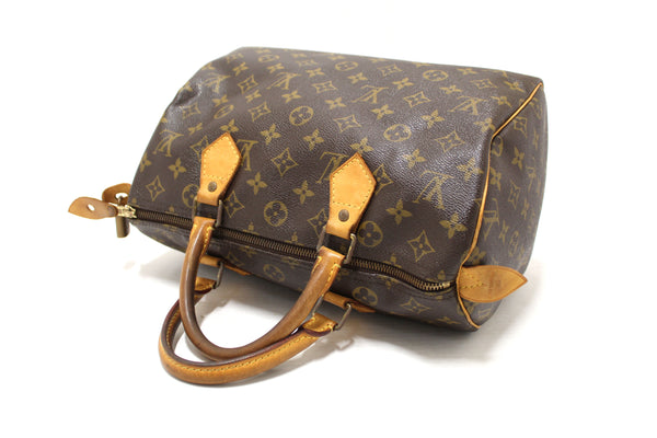 Louis Vuitton Classic Monogram Speedy 30 Handbag