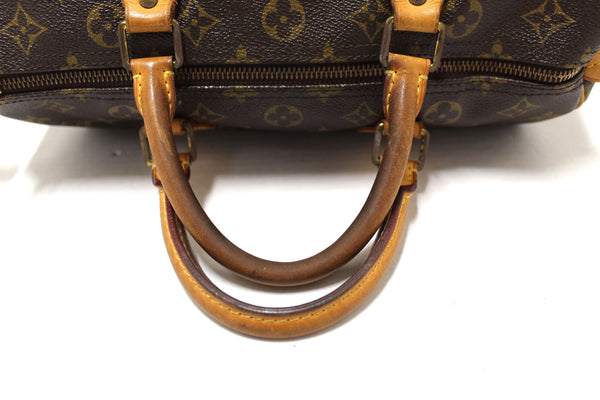 Louis Vuitton Classic Monogram Speedy 30 Handbag