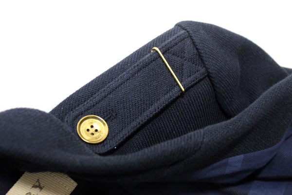 Burberry Navy Blue Brit Blazer Jacket size 4