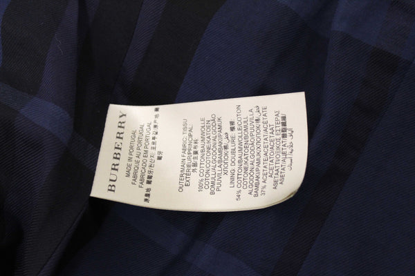 Burberry Navy Blue Brit Blazer Jacket size 4