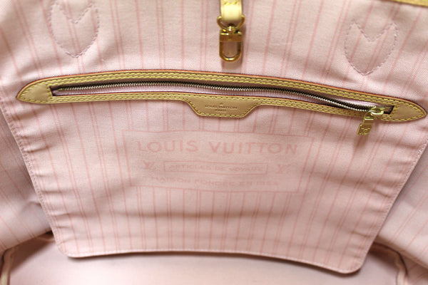 Louis Vuitton Damier Azur Neverfull GM Tote Shoulder Bag