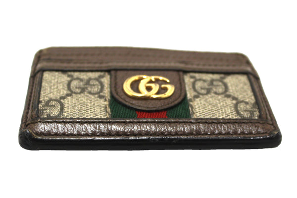 Authentic Gucci GG Supreme Ophidia Card Case