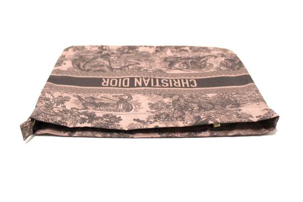 NEW Christian Dior Pink Toile De Jouy Diortravel Zipped Pouch | Italystation.com