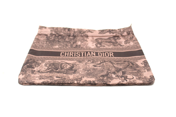 NEW Christian Dior Pink Toile De Jouy Diortravel Zipped Pouch | Italystation.com