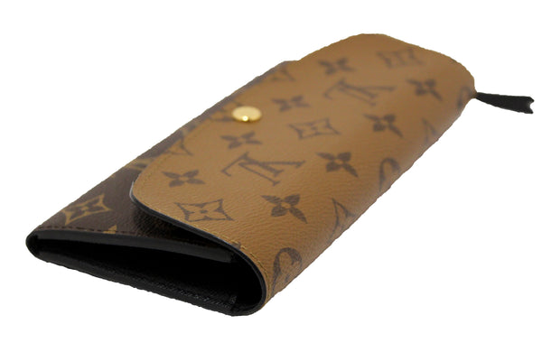 Louis Vuitton Classic Monogram and Monogram Reverse Canvas Emilie Wallet