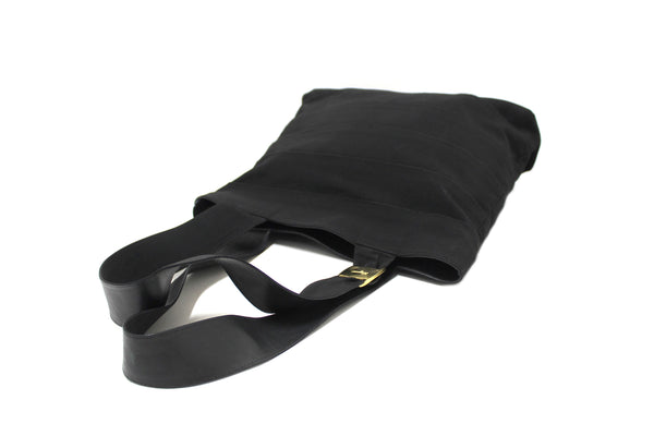 SalvatoreFerragamo Salvatore Ferragamo Black Grosgrain Ribbon Tiered T | Italystation.com - Shop Now at italystation.com