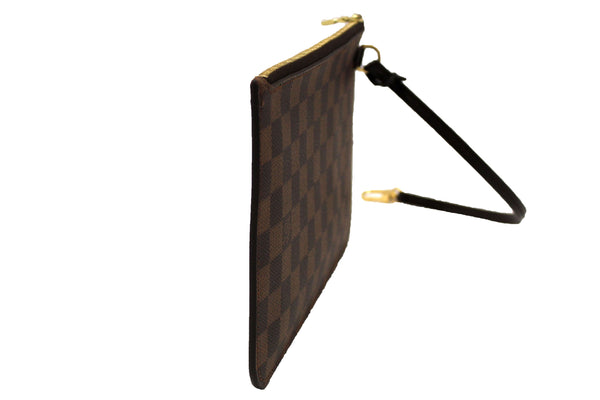 Louis Vuitton Damier Ebene Neverfull Pouch Pochette