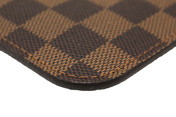 Louis Vuitton Damier Ebene Neverfull Pouch Pochette