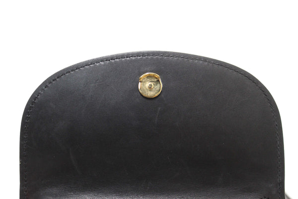 Saint Laurent Black Calfskin Leather Kaia Small Satchel Shoulder Bag