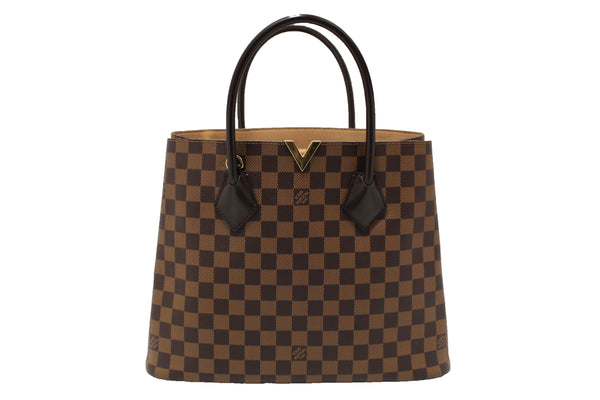 Authentic Louis Vuitton Damier Ebene Kensington Tote/Shoulder Bag