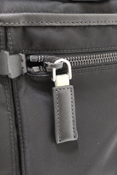 Prada Black Re-Nylon Pocket Tote Shoulder Bag | Italystation.com - Shop Now at italystation.com
