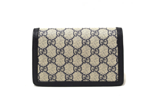Gucci Blue and Beige GG Supreme Dionysus Super Mini Bag