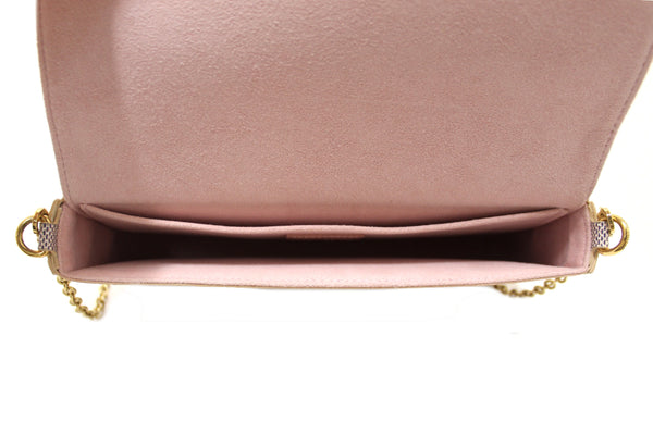 NEW Louis Vuitton Damier Azur Felicie Pochette Cros | Italystation.com - Now at italystation.com