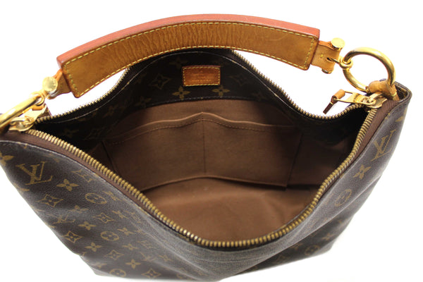 Louis Vuitton Classic Monogram Canvas Sully PM Hobo Bag