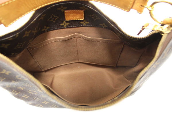 Louis Vuitton Classic Monogram Canvas Sully PM Hobo Bag
