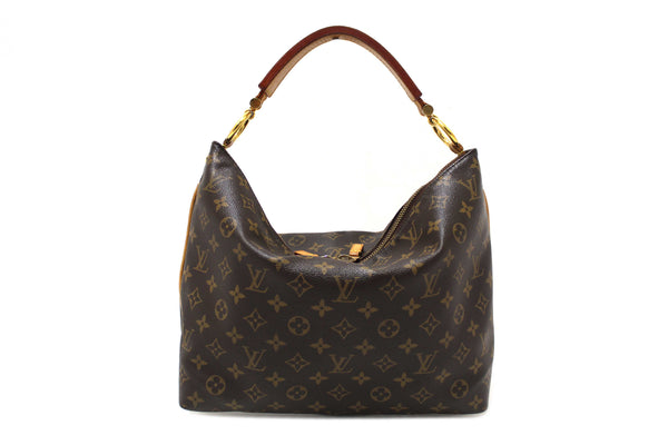 Louis Vuitton Classic Monogram Canvas Sully PM Hobo Bag