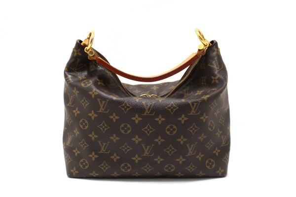 Louis Vuitton Classic Monogram Canvas Sully PM Hobo Bag