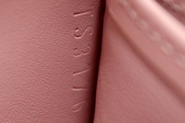 Louis Vuitton Rose Monogram Vernis Leather Zippy Coin Purse