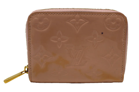Louis Vuitton Rose Monogram Vernis Leather Zippy Co | Italystation.com - Now at italystation.com