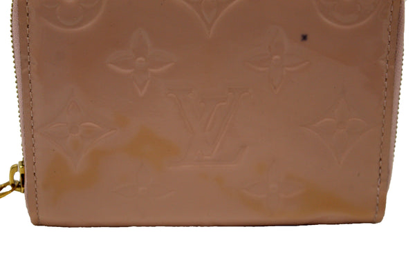 Louis Vuitton Rose Monogram Vernis Leather Zippy Coin Purse