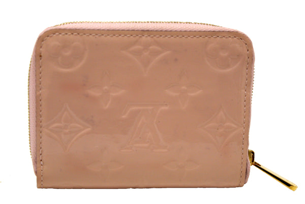 Louis Vuitton Rose Monogram Vernis Leather Zippy Co | Italystation.com - Now at italystation.com